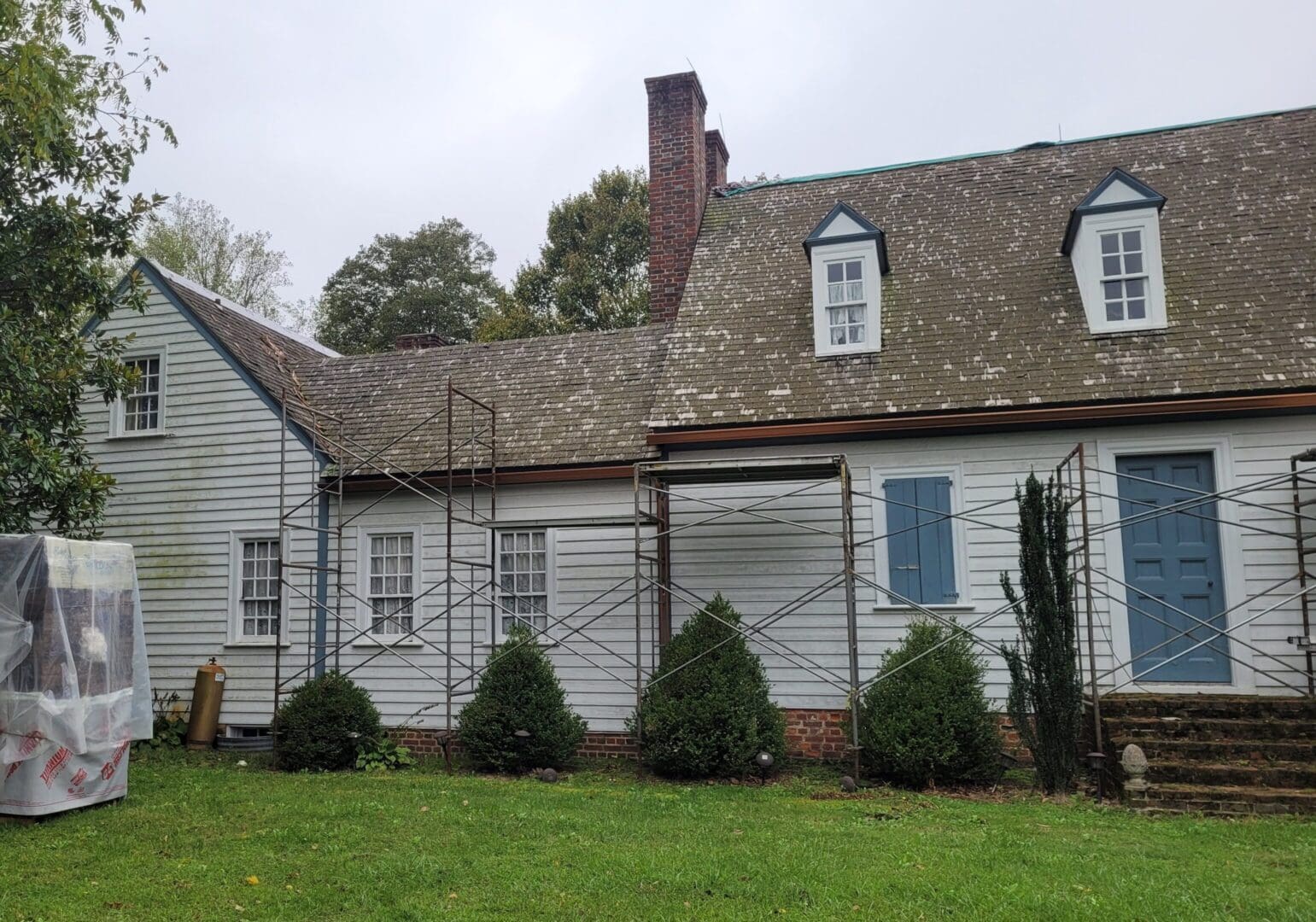 before cedar roof installation